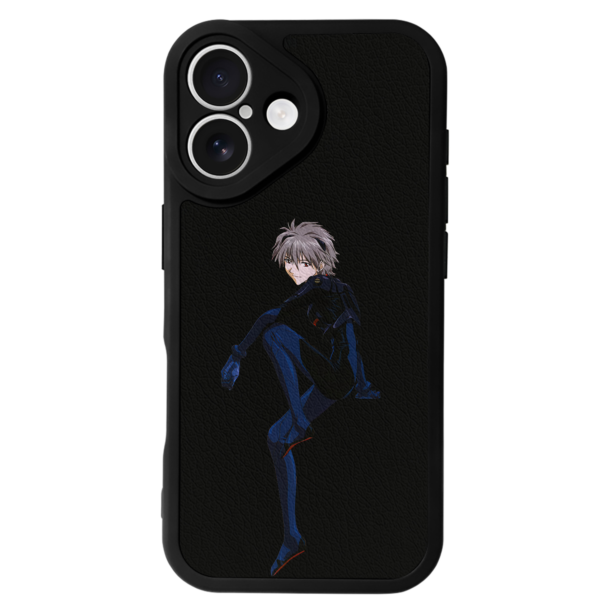 （画像用） EVA 新世紀エヴァンゲリオン 【iPhone 16シリーズ対応】シリコンスマホケース（レザー調） 材質：シリコン